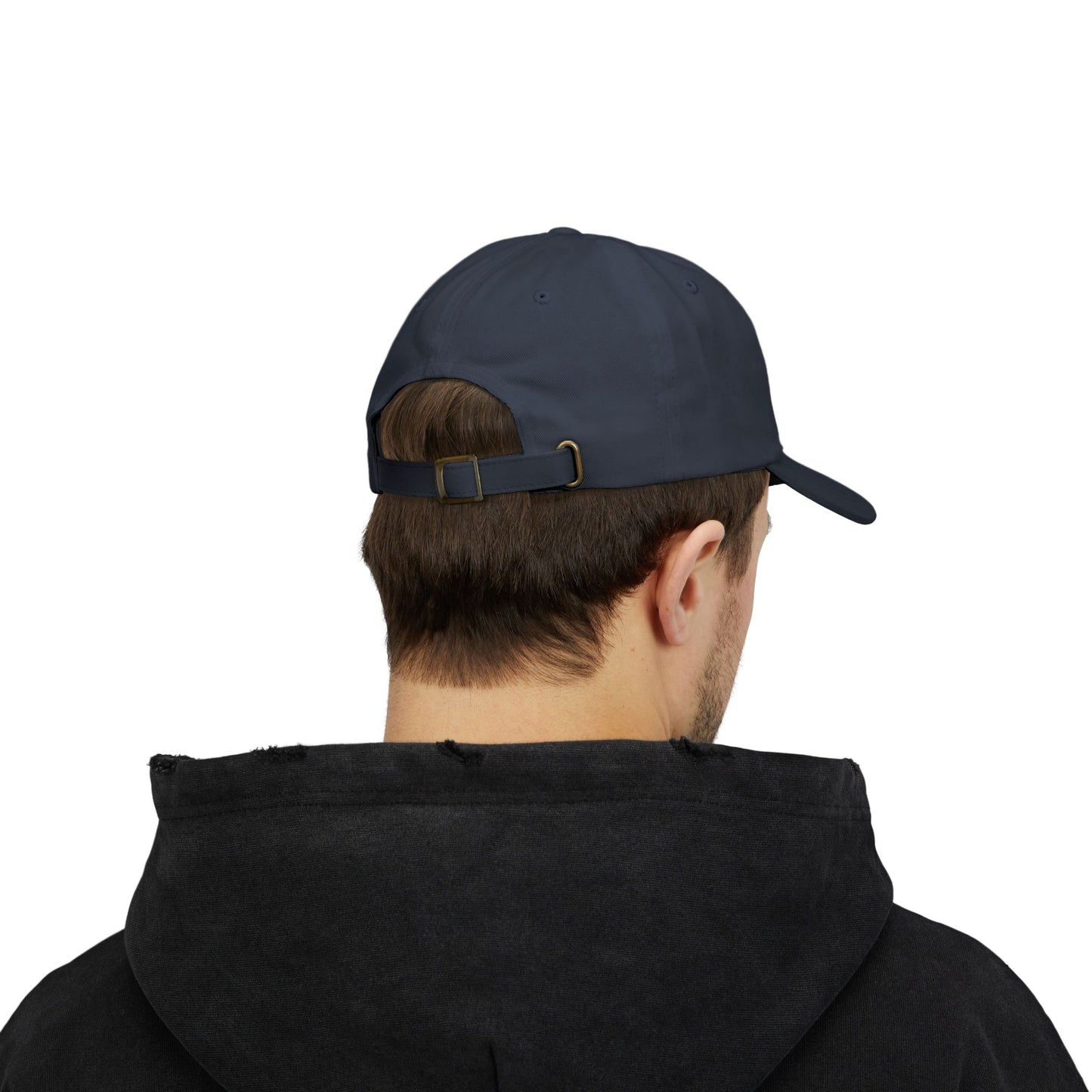 Blonde Maze Embroidered Cap - White Logo