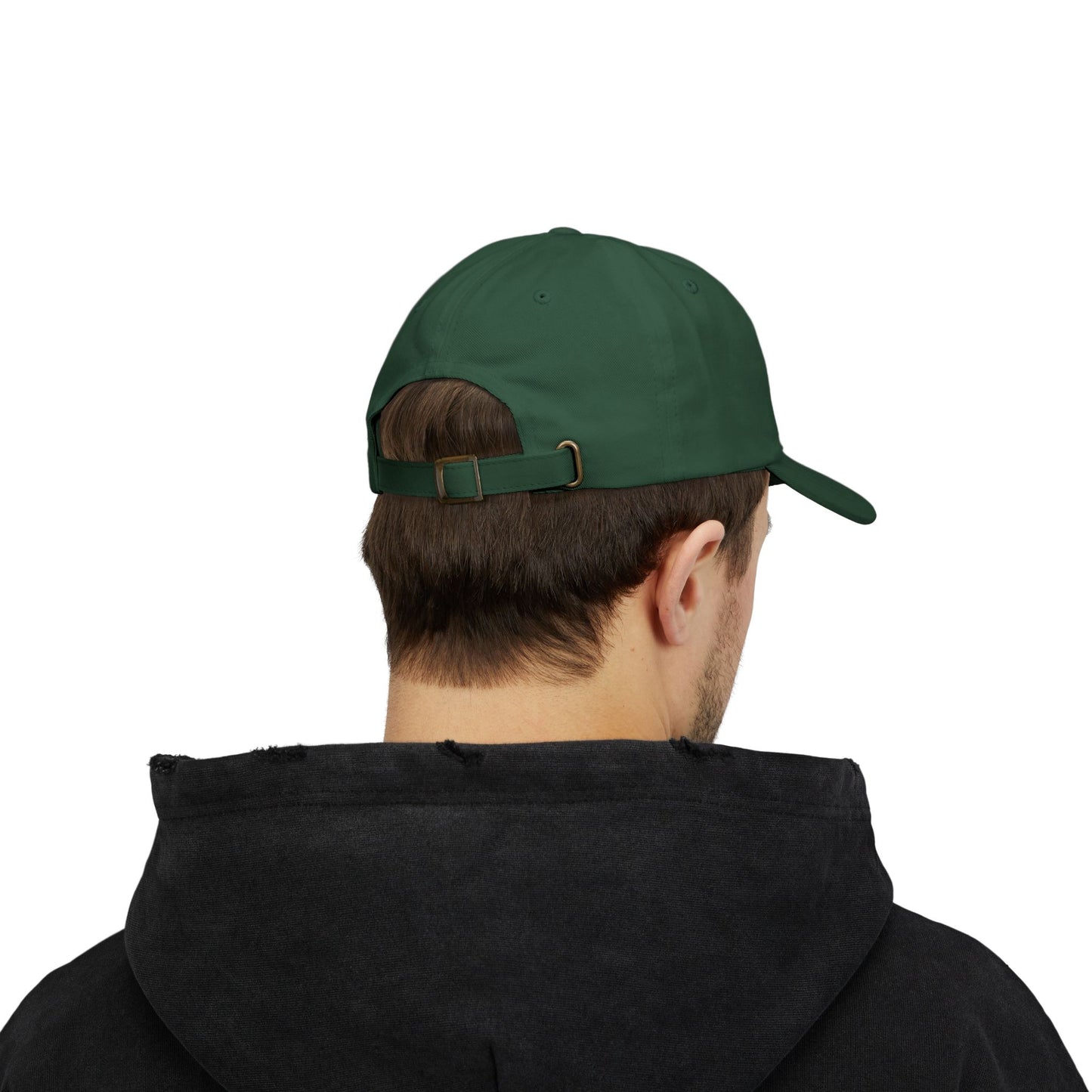 Blonde Maze Embroidered Cap - White Logo