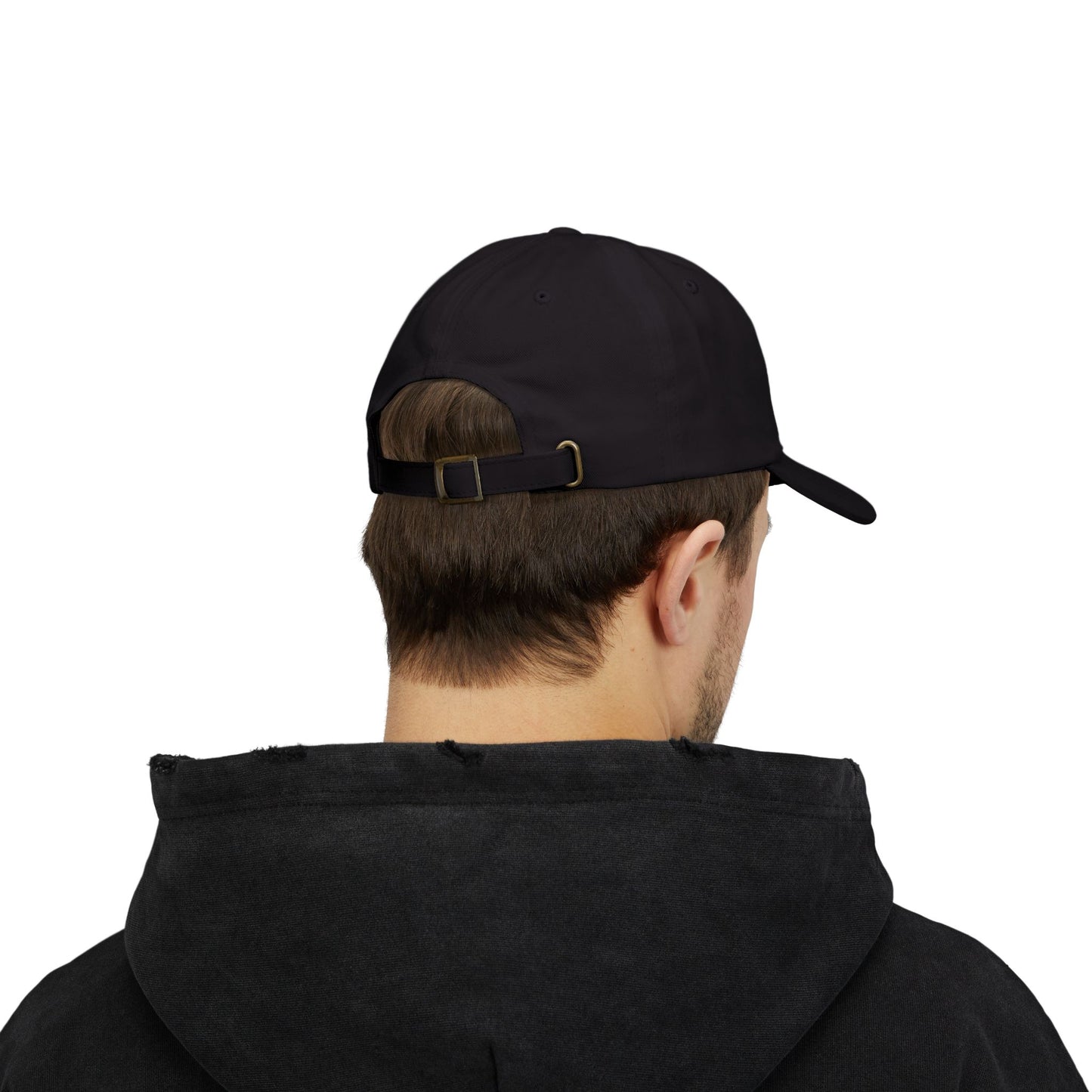 Blonde Maze Embroidered Cap - White Logo